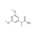 2-(2,6-Dimethoxypyridin-4-yl)propanoic Acid