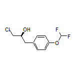 (S)-1-Chloro-3-[4-(difluoromethoxy)phenyl]propan-2-ol