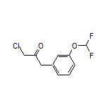 1-Chloro-3-[3-(difluoromethoxy)phenyl]propan-2-one
