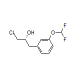 (R)-1-Chloro-3-[3-(difluoromethoxy)phenyl]propan-2-ol