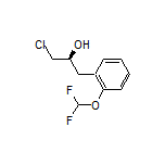 (S)-1-Chloro-3-[2-(difluoromethoxy)phenyl]propan-2-ol