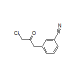 3-(3-Chloro-2-oxopropyl)benzonitrile