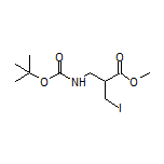 Methyl 3-(Boc-amino)-2-(iodomethyl)propanoate