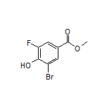 Methyl 3-Bromo-5-fluoro-4-hydroxybenzoate