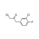 1-Chloro-3-(3-chloro-4-fluorophenyl)propan-2-one