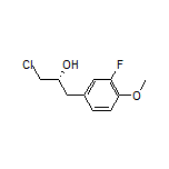 (R)-1-Chloro-3-(3-fluoro-4-methoxyphenyl)propan-2-ol