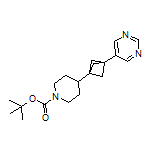 5-[3-(1-Boc-piperidin-4-yl)bicyclo[1.1.1]pentan-1-yl]pyrimidine