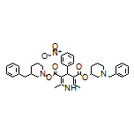 3-(3-Benzylpiperidin-1-yl) 5-(1-Benzylpiperidin-3-yl) 2,6-Dimethyl-4-(3-nitrophenyl)-1,4-dihydropyridine-3,5-dicarboxylate