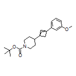 1-Boc-4-[3-(3-methoxyphenyl)bicyclo[1.1.1]pentan-1-yl]piperidine