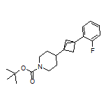 1-Boc-4-[3-(2-fluorophenyl)bicyclo[1.1.1]pentan-1-yl]piperidine
