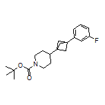 1-Boc-4-[3-(3-fluorophenyl)bicyclo[1.1.1]pentan-1-yl]piperidine