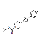 1-Boc-4-[3-(4-fluorophenyl)bicyclo[1.1.1]pentan-1-yl]piperidine
