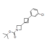1-Boc-3-[3-(3-chlorophenyl)bicyclo[1.1.1]pentan-1-yl]azetidine
