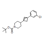 1-Boc-4-[3-(3-chlorophenyl)bicyclo[1.1.1]pentan-1-yl]piperidine