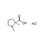 1,2-Dimethylpyrrolidine-2-carboxylic Acid Hydrochloride