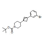 1-Boc-4-[3-(3-bromophenyl)bicyclo[1.1.1]pentan-1-yl]piperidine