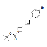 1-Boc-3-[3-(4-bromophenyl)bicyclo[1.1.1]pentan-1-yl]azetidine