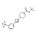 1-Boc-4-[3-[3-(trifluoromethyl)phenyl]bicyclo[1.1.1]pentan-1-yl]piperidine