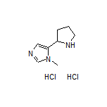 1-Methyl-5-(pyrrolidin-2-yl)-1H-imidazole Dihydrochloride