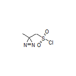 (3-Methyl-3H-diazirin-3-yl)methanesulfonyl Chloride