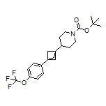 1-Boc-4-[3-[4-(trifluoromethoxy)phenyl]bicyclo[1.1.1]pentan-1-yl]piperidine