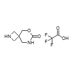 6-Oxa-2,8-diazaspiro[3.5]nonan-7-one Trifluoroacetate