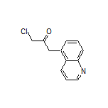 1-Chloro-3-(quinolin-5-yl)propan-2-one