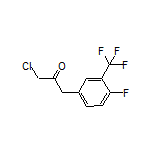 1-Chloro-3-[4-fluoro-3-(trifluoromethyl)phenyl]propan-2-one