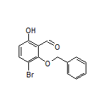 2-(Benzyloxy)-3-bromo-6-hydroxybenzaldehyde