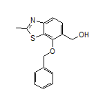 7-(Benzyloxy)-6-(hydroxymethyl)-2-methylbenzo[d]thiazole