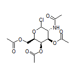 (2R,3R,4R,5R)-5-Acetamido-2-(acetoxymethyl)-6-chlorotetrahydro-2H-pyran-3,4-diyl Diacetate