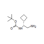 (R)-N1-Boc-1-cyclobutylethane-1,2-diamine