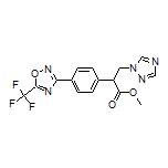 Methyl 3-(1H-1,2,4-Triazol-1-yl)-2-[4-[5-(trifluoromethyl)-1,2,4-oxadiazol-3-yl]phenyl]propanoate