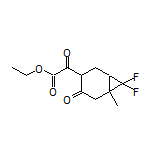 Ethyl 2-(7,7-Difluoro-6-methyl-4-oxobicyclo[4.1.0]heptan-3-yl)-2-oxoacetate