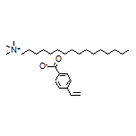 N,N,N-Trimethylhexadecan-1-aminium 4-Vinylbenzoate