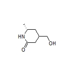 (6R)-4-(Hydroxymethyl)-6-methylpiperidin-2-one
