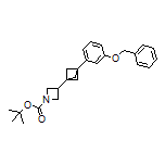 3-[3-[3-(Benzyloxy)phenyl]bicyclo[1.1.1]pentan-1-yl]-1-Boc-azetidine