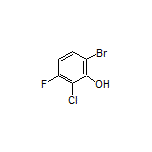 6-Bromo-2-chloro-3-fluorophenol