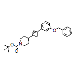 4-[3-[3-(Benzyloxy)phenyl]bicyclo[1.1.1]pentan-1-yl]-1-Boc-piperidine
