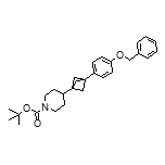 4-[3-[4-(Benzyloxy)phenyl]bicyclo[1.1.1]pentan-1-yl]-1-Boc-piperidine