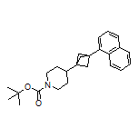 1-Boc-4-[3-(naphthalen-1-yl)bicyclo[1.1.1]pentan-1-yl]piperidine