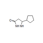 5-Cyclopentylpyrazolidin-3-one