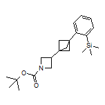 1-Boc-3-[3-[2-(trimethylsilyl)phenyl]bicyclo[1.1.1]pentan-1-yl]azetidine