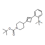 1-Boc-4-[3-[2-(trimethylsilyl)phenyl]bicyclo[1.1.1]pentan-1-yl]piperidine