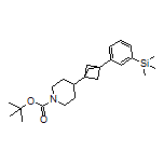 1-Boc-4-[3-[3-(trimethylsilyl)phenyl]bicyclo[1.1.1]pentan-1-yl]piperidine