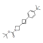1-Boc-3-[3-[4-(trimethylsilyl)phenyl]bicyclo[1.1.1]pentan-1-yl]azetidine