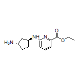 Ethyl 6-[[(1S,3S)-3-Aminocyclopentyl]amino]picolinate