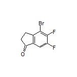 4-Bromo-5,6-difluoro-2,3-dihydro-1H-inden-1-one