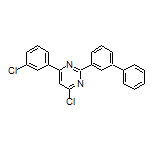 2-([1,1’-Biphenyl]-3-yl)-4-chloro-6-(3-chlorophenyl)pyrimidine