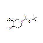 (3S,4R)-1-Boc-3-methoxypiperidin-4-ol